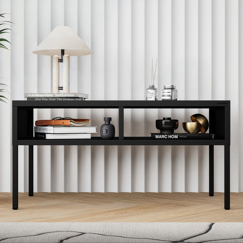 Konferenčný stolík MATTEO 900 x 450 x 450 mm, čierny