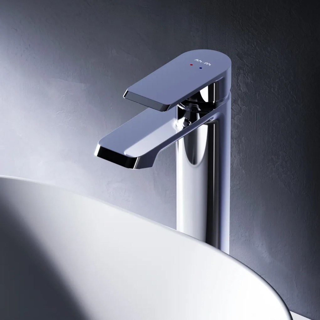 Umývadlová batéria AM.PM Flash FNA92000 vysoká, chróm