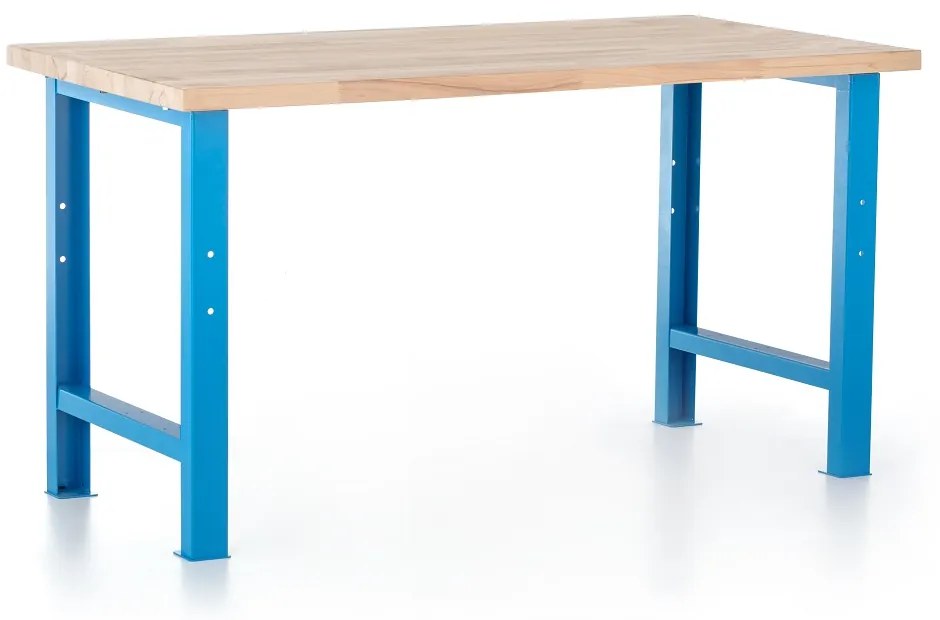 Dielenský stôl Basic 150 x 80 cm, modrá
