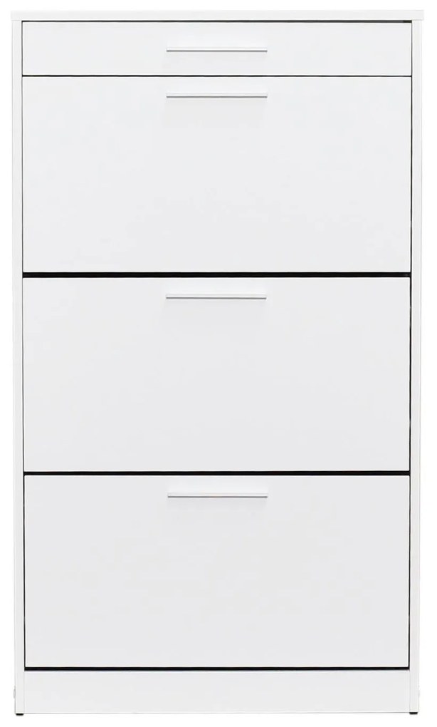 Botník (skrinka na topánky) Tosina 7 (diamantová biela). Akcia -19%. Vlastná spoľahlivá doprava až k Vám domov. 1094667