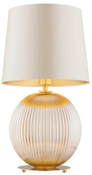 Argon 8535 - Stolná lampa HAMILTON 1xE27/15W/230V krémová/béžová