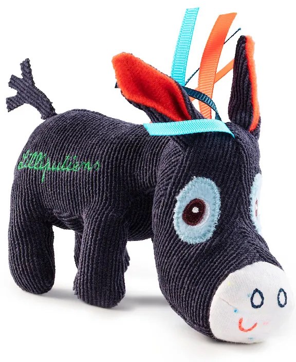 Lilliputiens - malá plyšová hračka - oslík Ignác