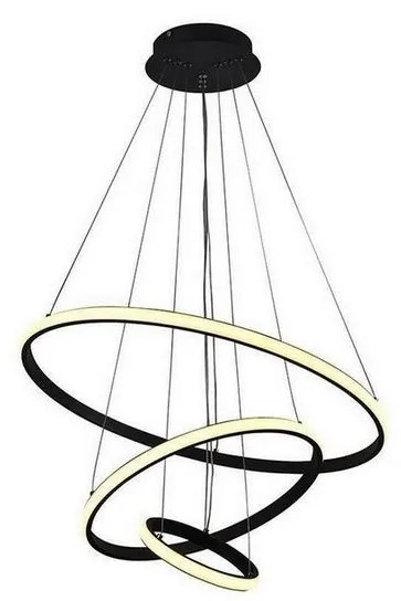 LED Stmievateľný luster na lanku LED/90W/230V 3000-6500K + diaľkové ovládanie