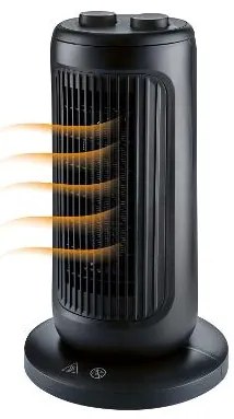Tronic® Vežový teplovzdušný ventilátor Tthl 1500 B1 (čierna) (100393910)