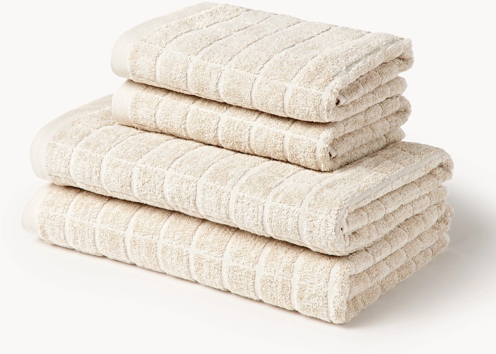 Uteráky z bavlny a ľanu Edita, rôzne veľkosti