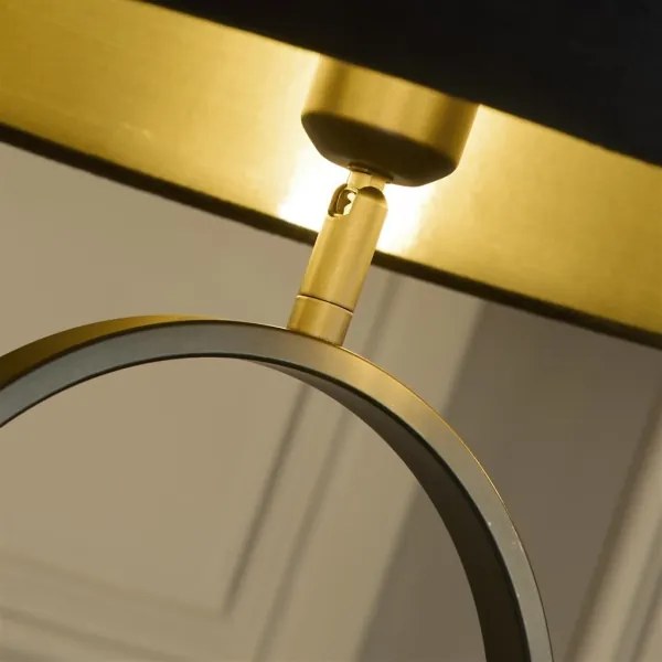 Searchlight EU95101BK - Stojacia lampa MODISH 1xE27/60W/230V čierna