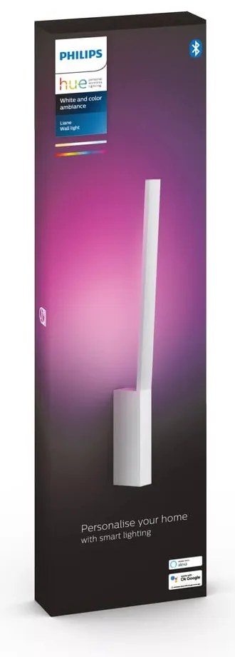 LED inteligentné nástenné svietidlo 12 W Liane – Philips Hue