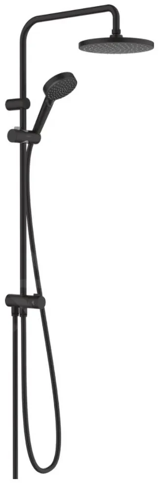 Hansgrohe Vernis Blend, sprchový set Showerpipe 200 Reno, EcoSmart, matná čierna, HAN-26099670