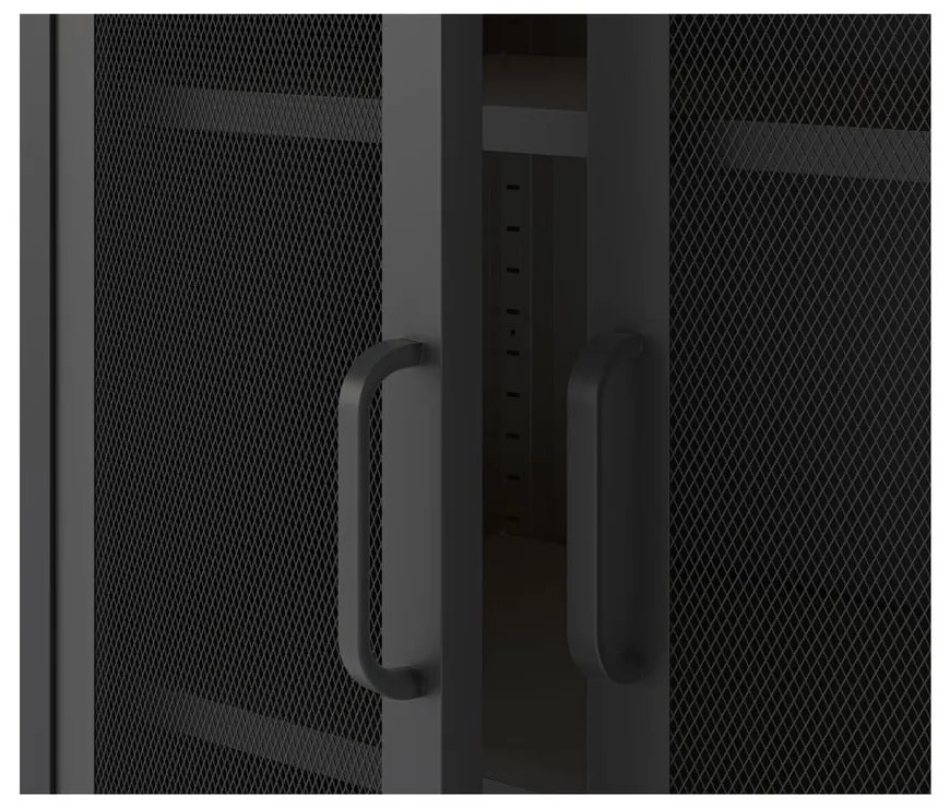 Čierna skrinka 80x170 cm Diora – Marckeric