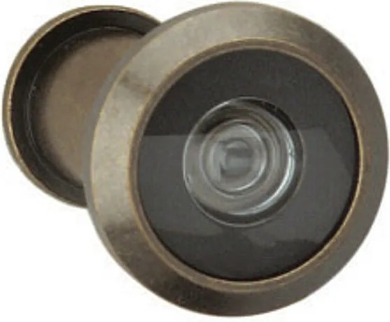 Dverové kukátko ACT 180 ° vrátane krytky (BRONZ), BRONZ, AC-T Bronz
