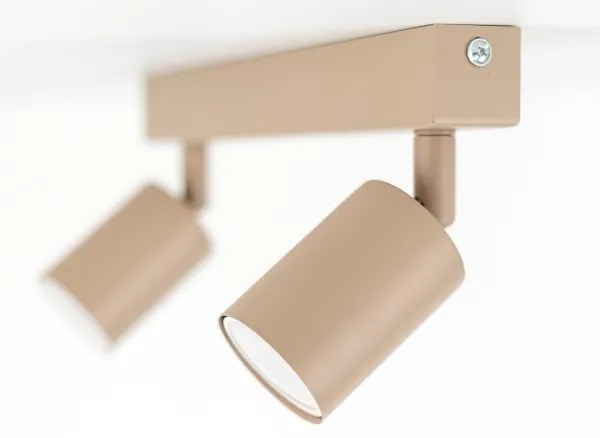 Bodové svietidlo NEX 2xGU10/10W/230V béžová