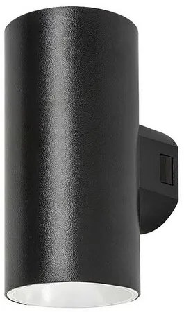 Rabalux 77155 vonkajšie nástenné LED svietidlo Urfa, 18W, IP65, čierna, 16 cm