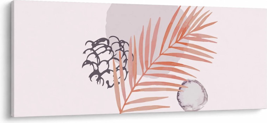 Obraz - Fialový minimalizmus N⁰3 (120x50 cm)