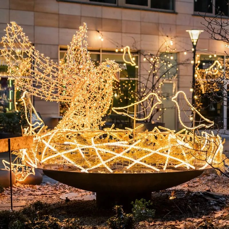 DECOLED LED světelný řetěz FLASH, 20 m, teple bílá, 120 diod, IP67, bílý kabel, Easy Fix