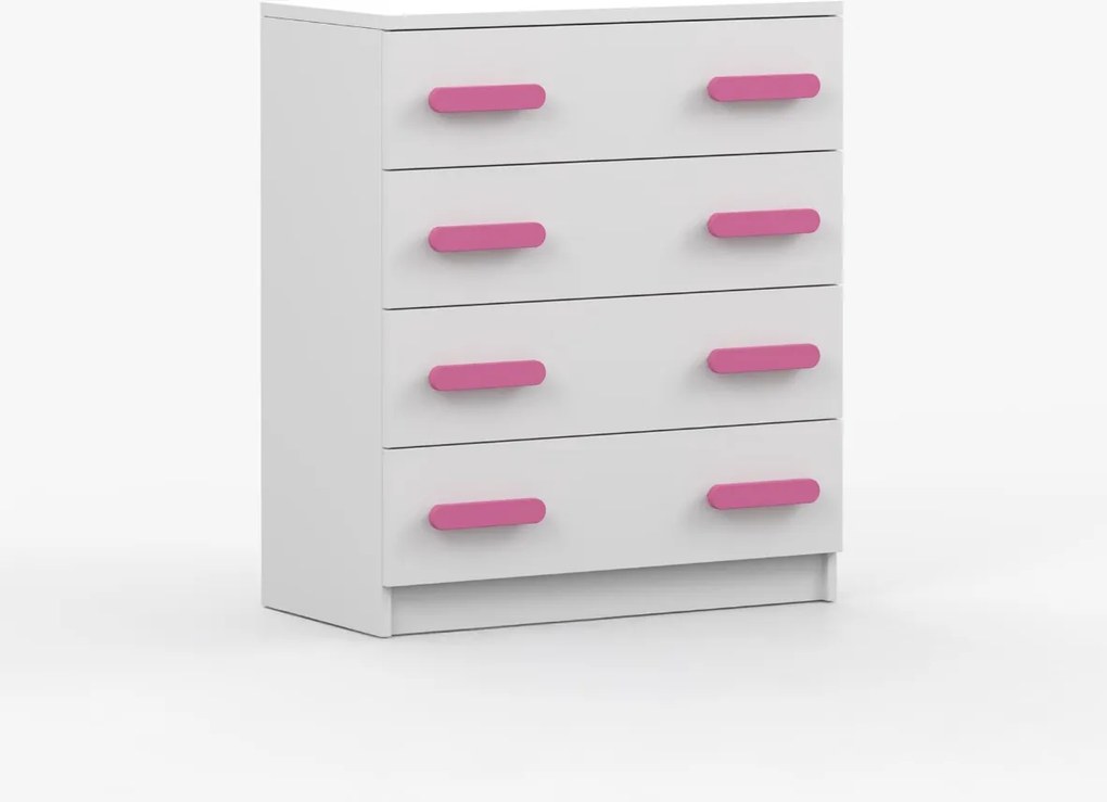 Komoda SCOUT - biela (viac variant)