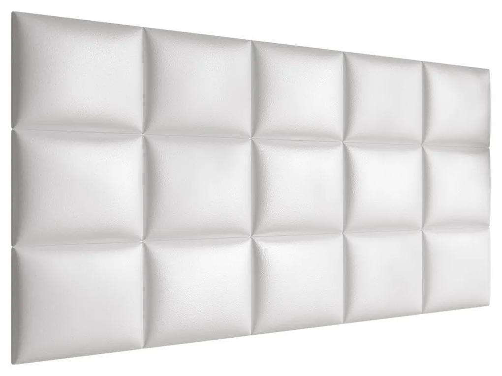 Čalúnený nástenný panel Pag 40x30 cm, Farba čalúnenia:: ekokoža Soft 017 (biela)