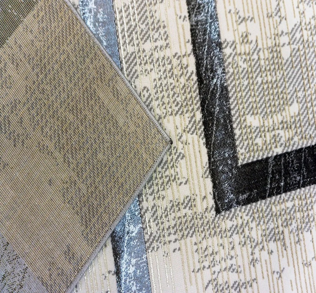 BE Koberec Esprit 3609 GREY – sivý obdĺžnikový Rozmer: 140x190 cm