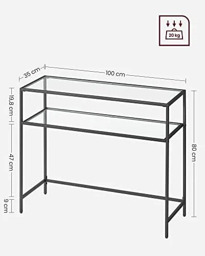 Dekorstudio Sklenená konzola - LGT025B01