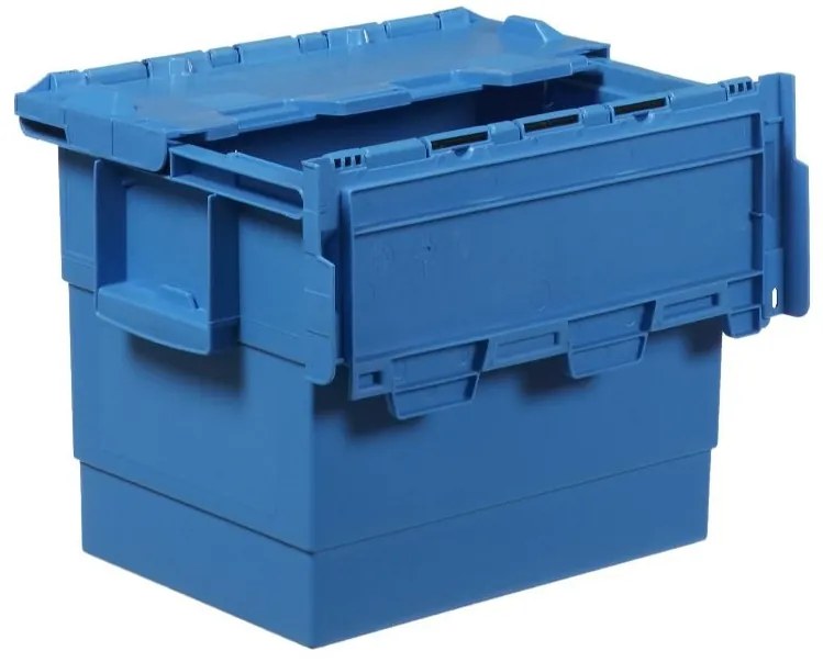 Zasúvacia prepravka s vekom INTEGRA, 400 x 300 x 300 mm
