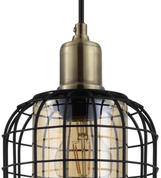 Eglo 43499 - Luster na lanku CHISLE 3xE27/40W/230V