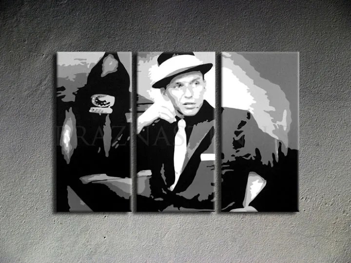 Ručne maľovaný POP Art obraz Frank Sinatra sin | rôzne rozmery