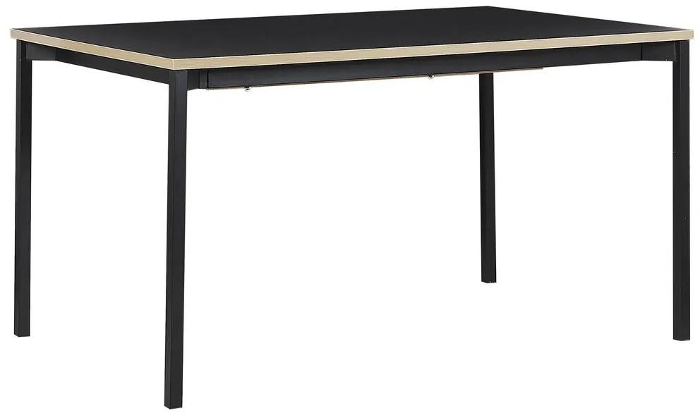 Jedálenský stôl AVENERA (čierna) (pre 6 až 8 osôb). Vlastná spoľahlivá doprava až k Vám domov. 1026741