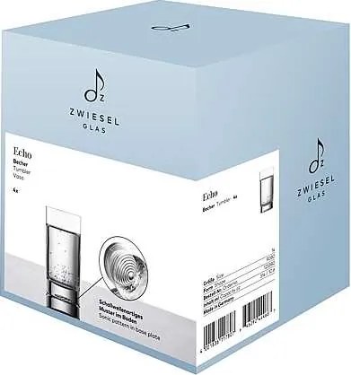 Zwiesel Glas Becher Echo 314 ml, 4 ks