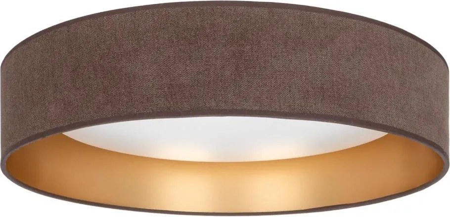BRILAGI-LED Stropné svietidlo VELVET SIMPLE LED/36W/230V 3000K pr. 55 cm hnedé/zlaté