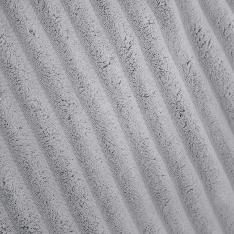 Sedací vak pre deti – sivý Lamell, prémiový manšestr