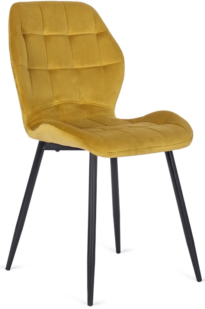 PROXIMA.store - Čalúnená jedálenska stolička LUCKY FARBA: béžová, FARBA NÔH: zlatá