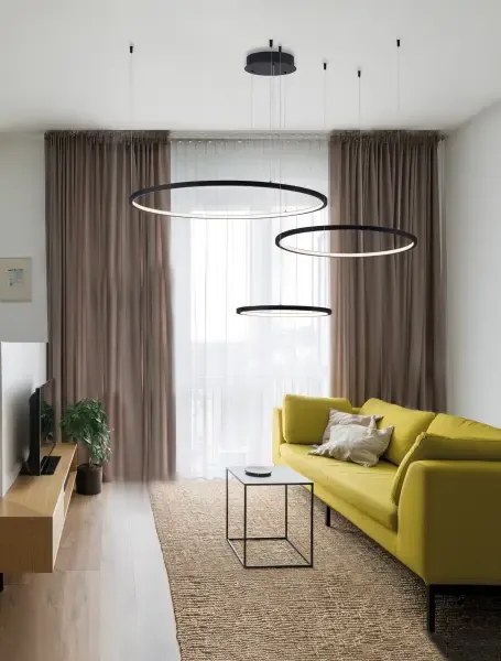 LED luster Purple 180 čierne