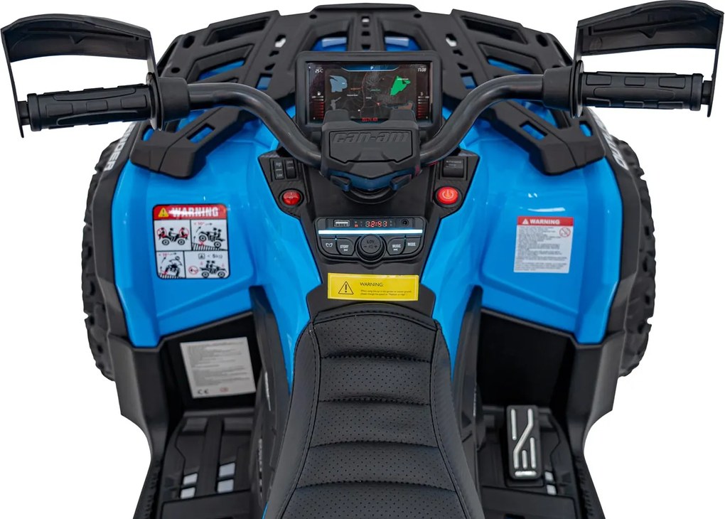 Ramiz Štvorkolka Can Am Outlander ATV Modrá