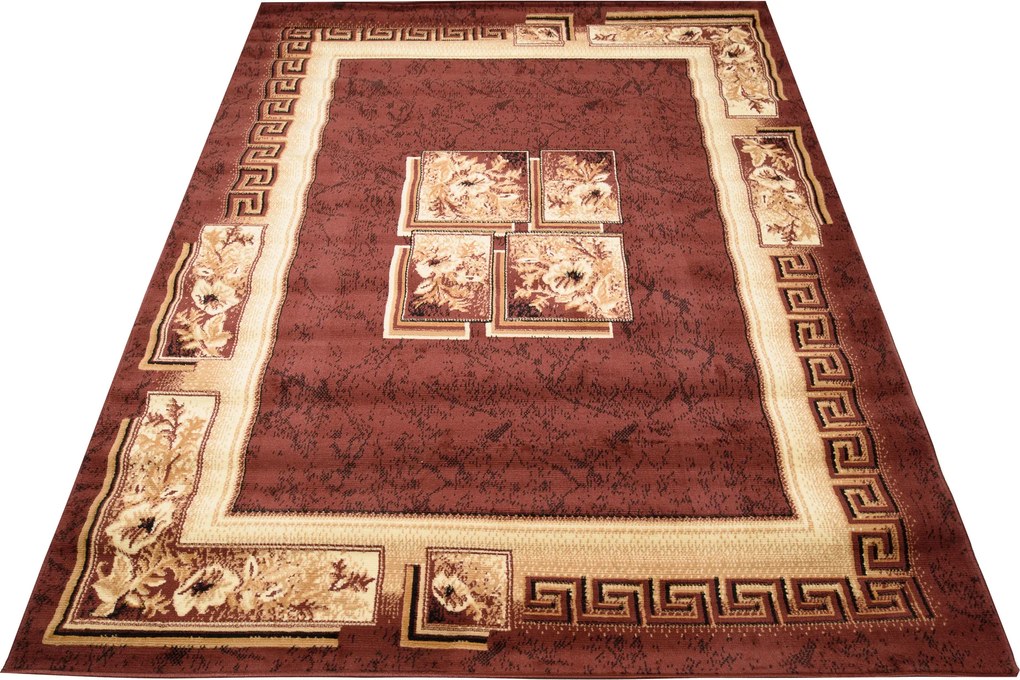TA Koberec 4489B HNEDÝ ATLAS PP Rozmer: 160x230 cm