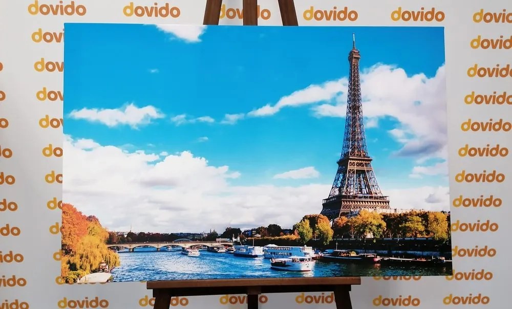 Obraz nádherná panoráma Paríža
