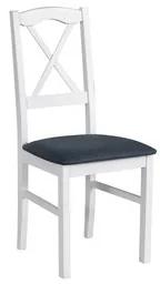 Jedálenská stolička NILO 11 Biela Tkanina 10B