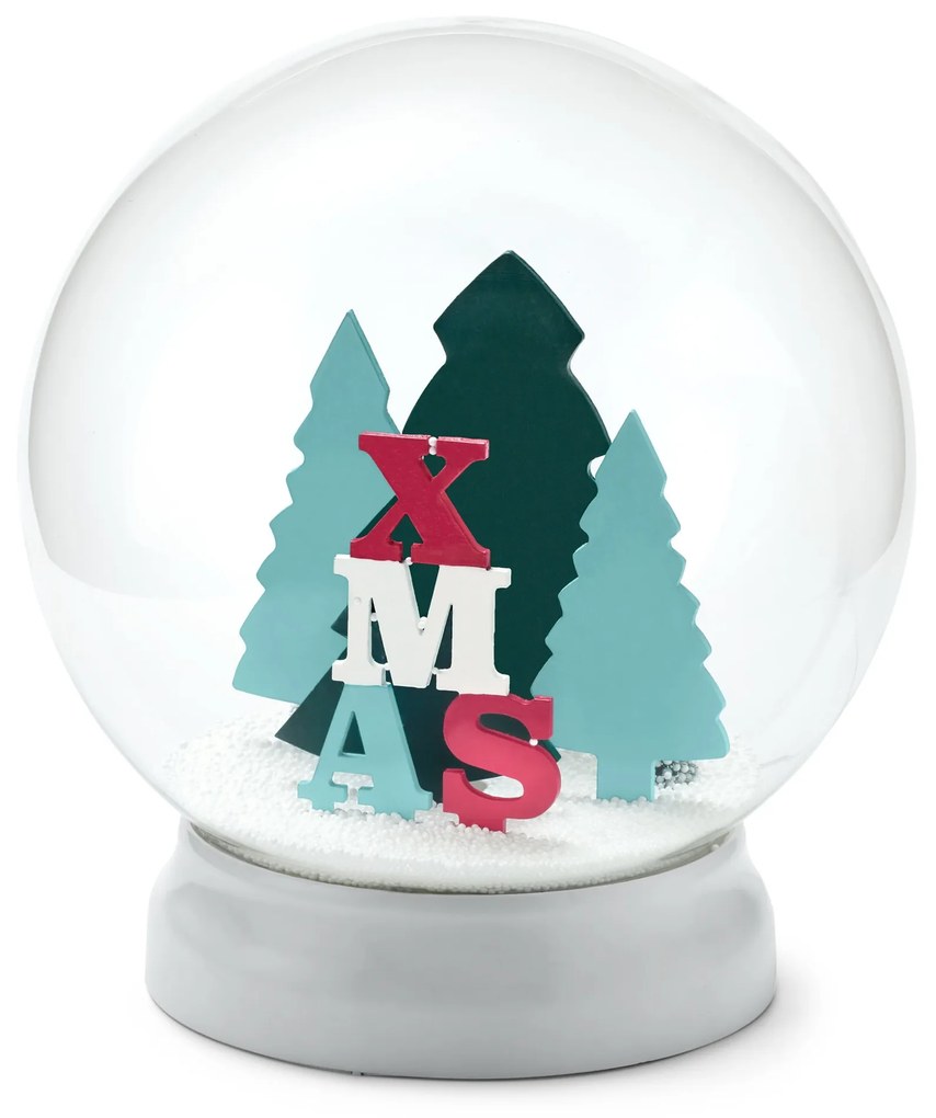 Vonkajšia snehová guľa s LED