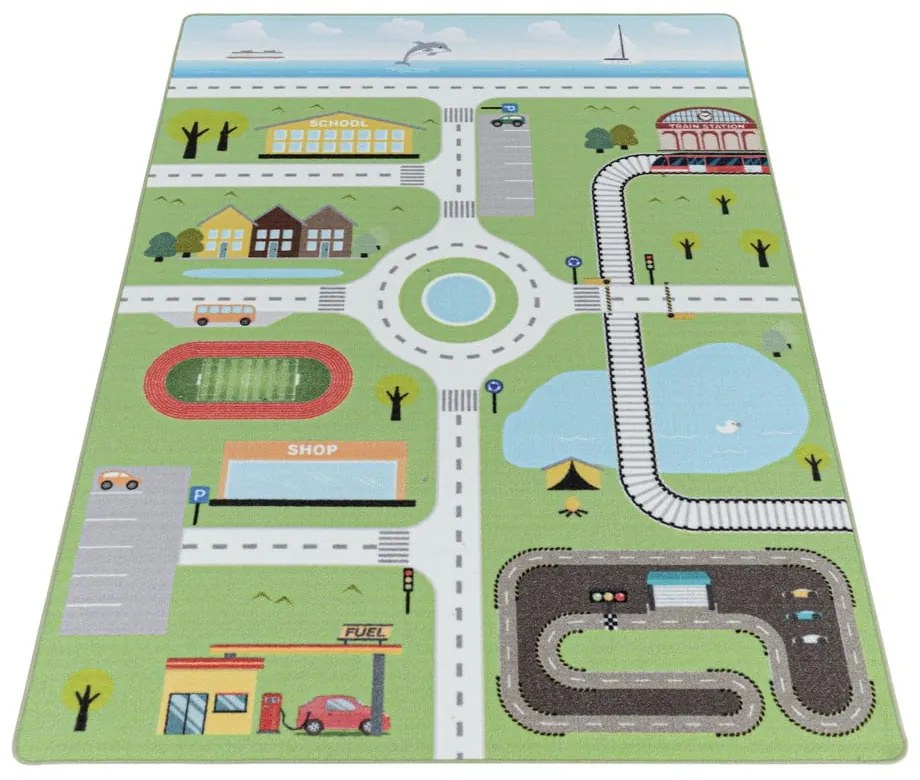 Zelený detský koberec 160x230 cm Play – Ayyildiz Carpets