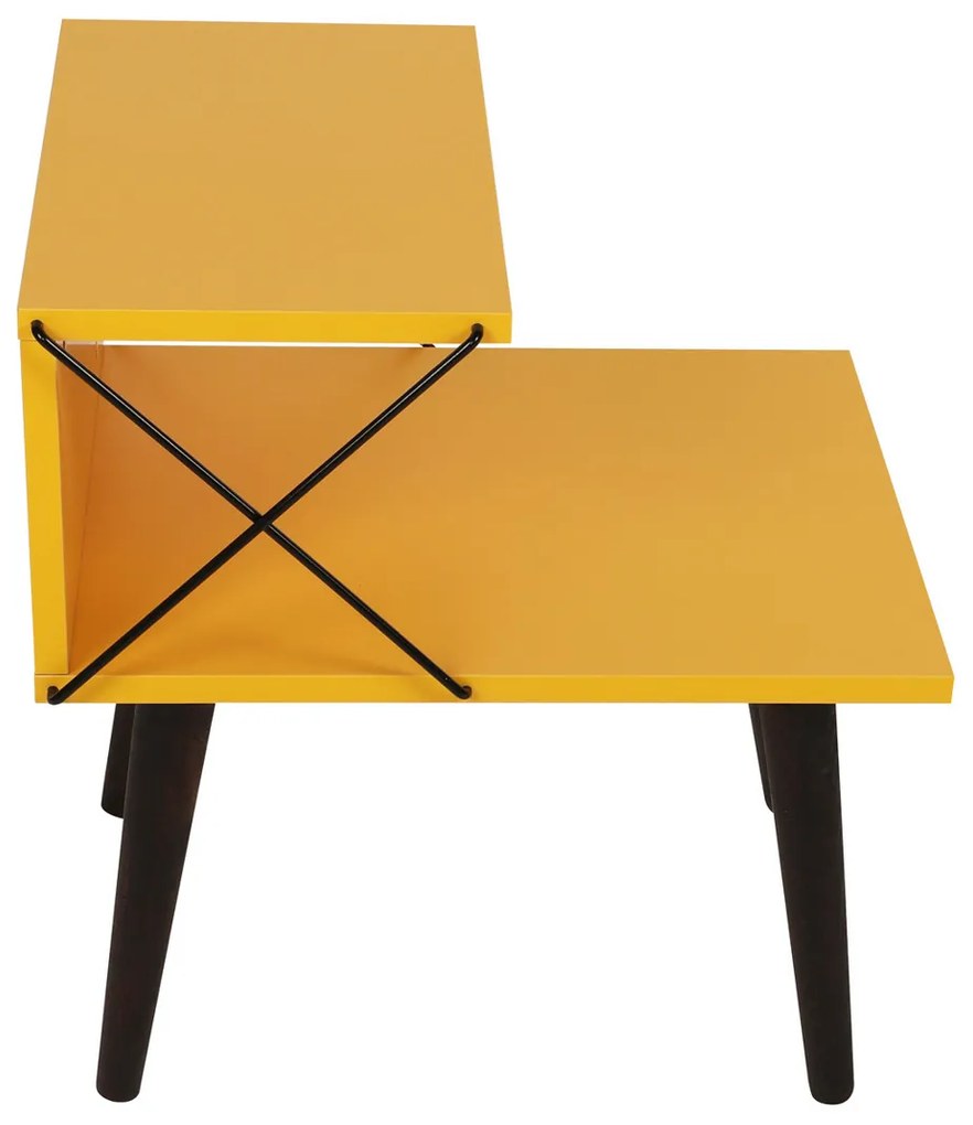 Nočný stolík Cross Yellow