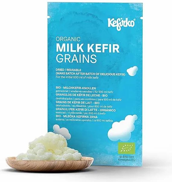 Kefirko zrna na prípravu mliečneho kefíru 1 g