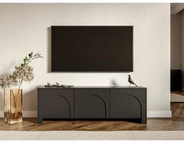 Televízny stolík NIO čierny