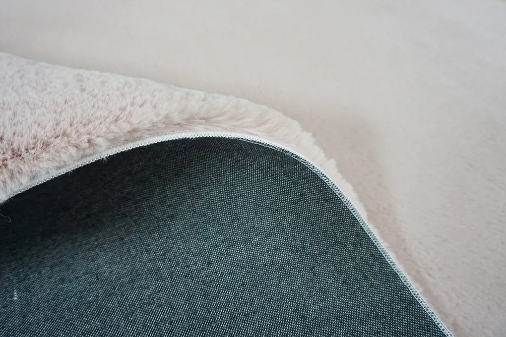 Koberec Cozy 1453 ružový obdĺžnikový – mäkký polyester Rozmer: 160x220 cm