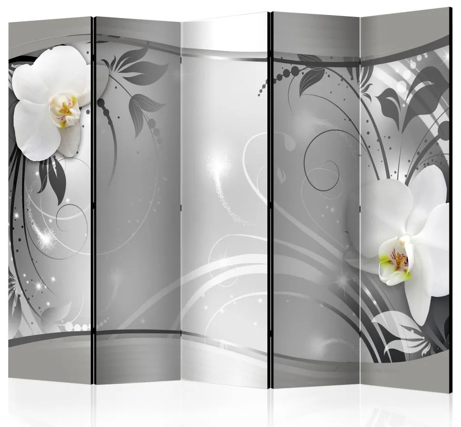 Artgeist Paraván - Silver Abstract II [Room Dividers]
