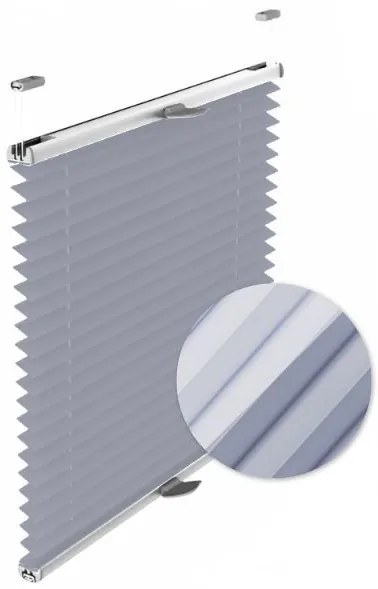 Gario Roleta Plisé Thermo Holubia sivá Šírka: 128 cm