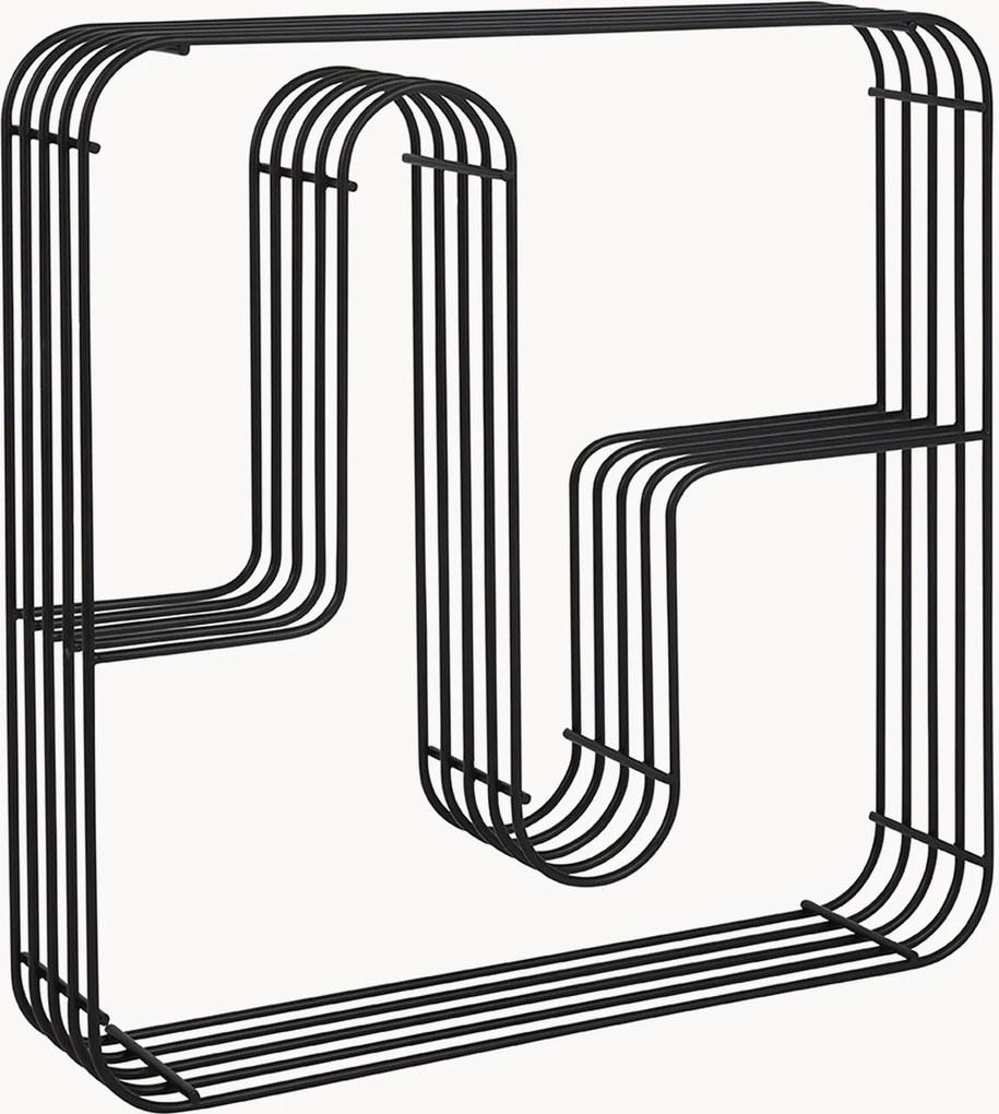 Kovový regál Curva