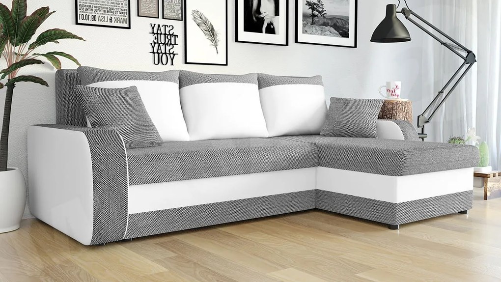 Rohová sedačka Burnet Lux, Dostupné poťahy: Flow 09