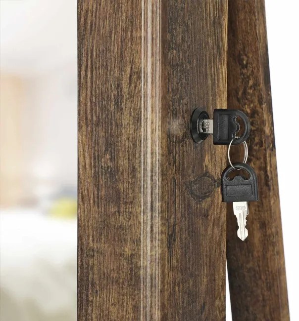 Otočná šperkovnica so zrkadlom JJC062K01