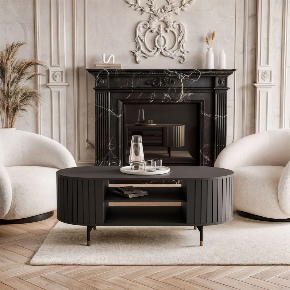 KONFERENČNÝ STOLÍK LANDRY PRESTIGE ČIERNY