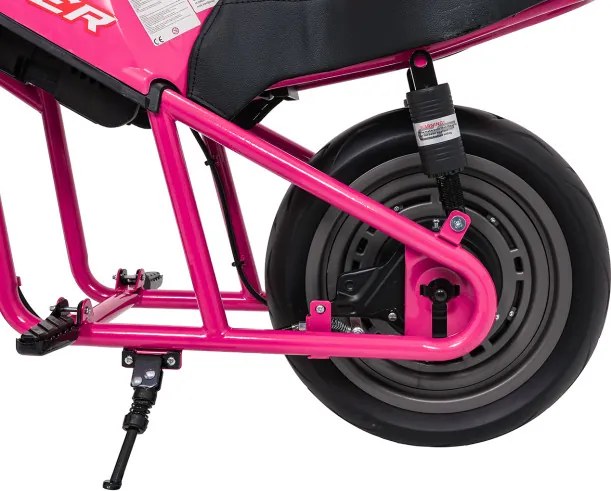 Elektrická motorka SUPERMOTO ružová