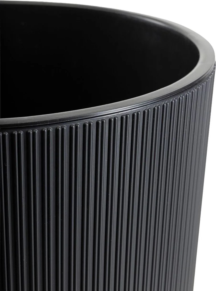 PLASTOVÝ KVETINÁČ URBANIKA ECO 75X41 CM ČIERNA