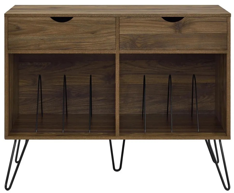 Hnedá knižnica Novogratz Concord, 101 x 81 cm